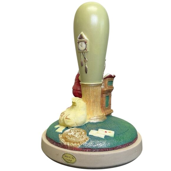 Vintage 1998 Brown Bag Cookie Art Cookie Stamp Checking It Twice #44 Retired - Picture 4 of 6